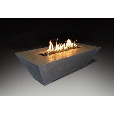 Athena 30"x72" Olympus Rectangle Linear Gas Fire Pit Table