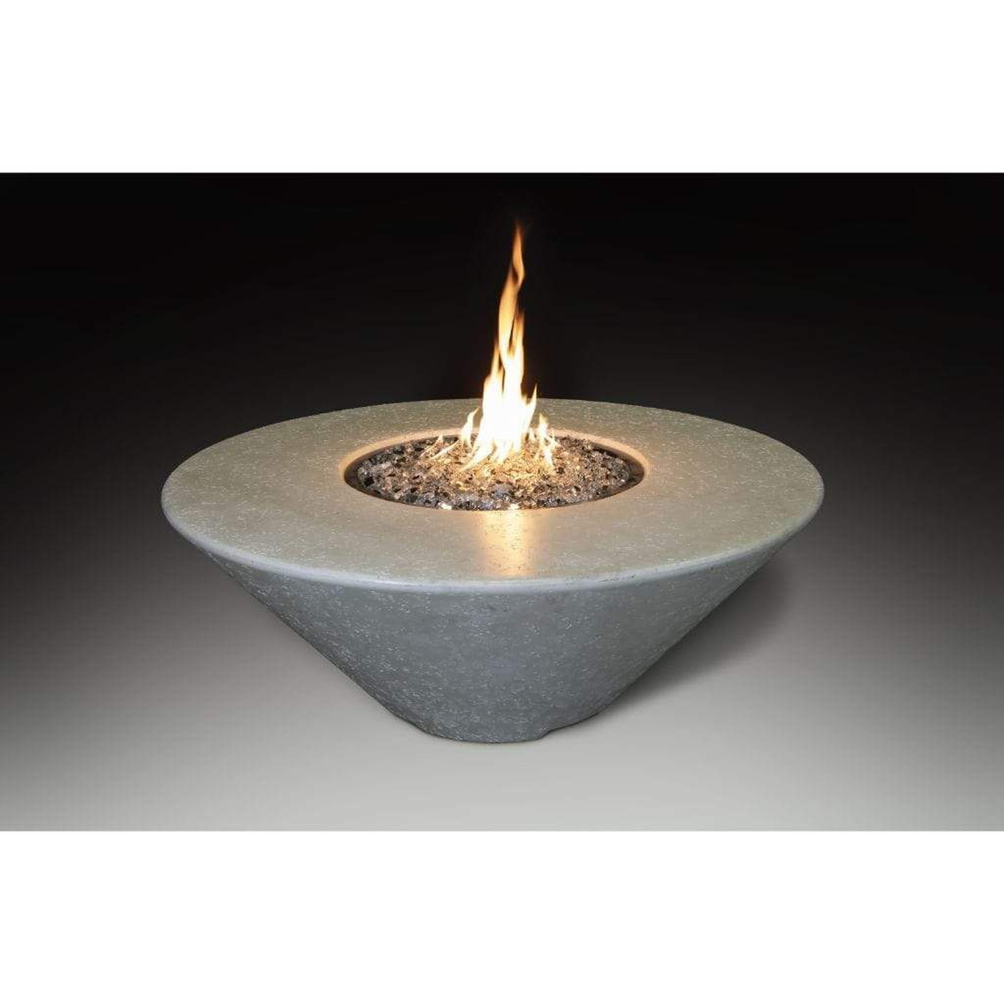 Athena 48" Olympus Round Concrete Gas Fire Pit Table