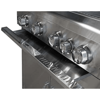 Broilmaster B-Series 32" 4-Burner Stainless Steel Natural Gas Grill Head With Built-In Infrared Burner and Cooking Lights