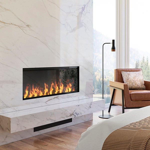 Dimplex Opti-Myst 46" Linear Electric Fireplace With Acrylic Ice and Driftwood Media