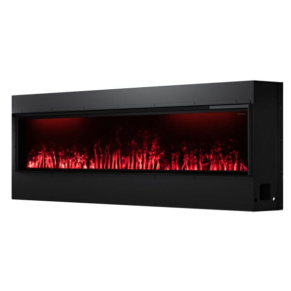 Dimplex Opti-Myst 86" Linear Electric Fireplace With Acrylic Ice and Driftwood Media