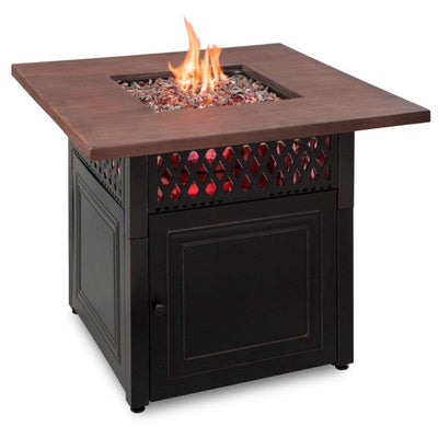 Endless Summer Donovan 42" Outdoor LP Gas Fire Pit Table With DualHeat Technology