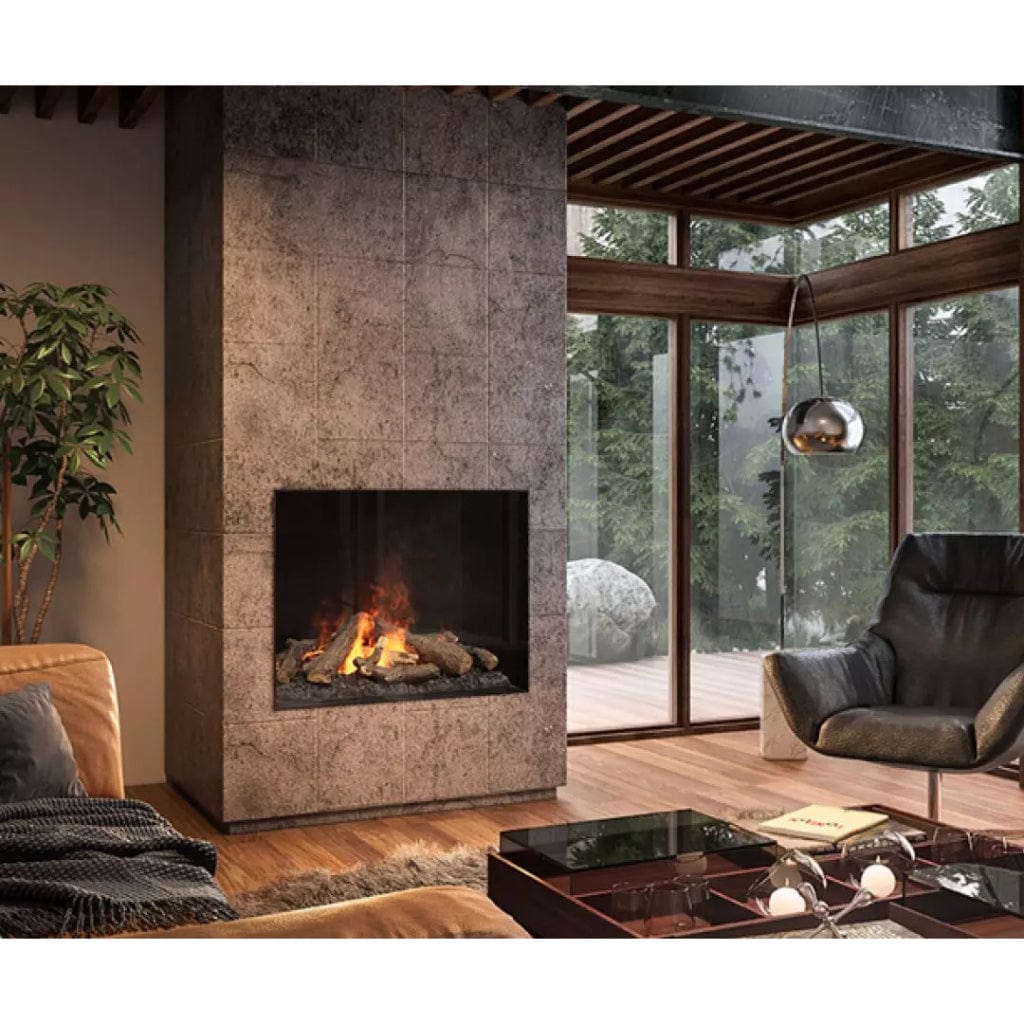 Faber e-MatriX 35" Single Sided Built-in Water Vapor Electric Fireplace