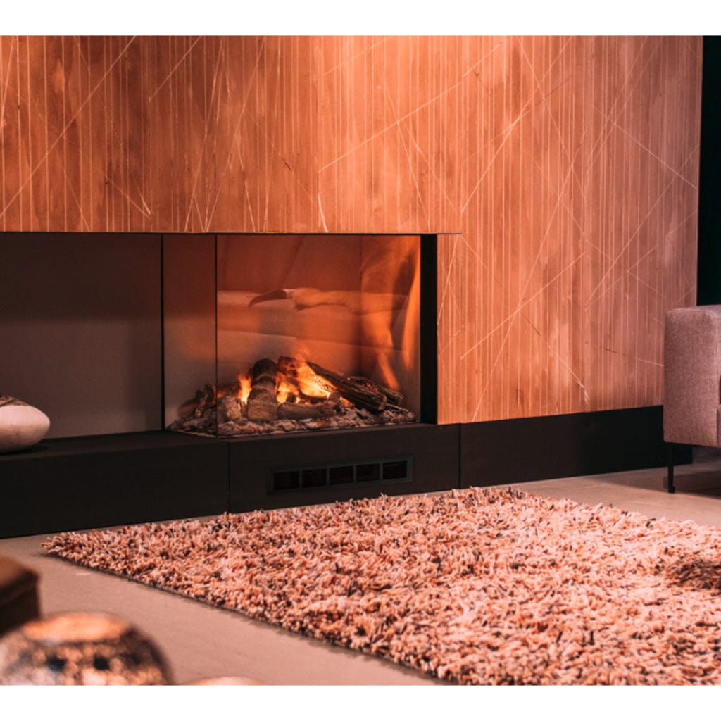 Faber e-MatriX 37" 2-Sided Left Facing Built-in Water Vapor Electric Fireplace