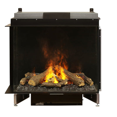 Faber e-MatriX 37" 2-Sided Left Facing Built-in Water Vapor Electric Fireplace