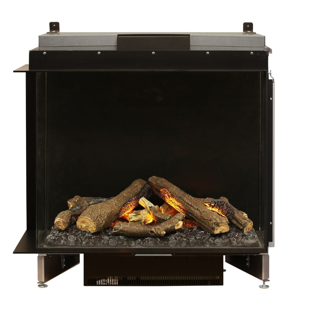 Faber e-MatriX 37" 2-Sided Left Facing Built-in Water Vapor Electric Fireplace