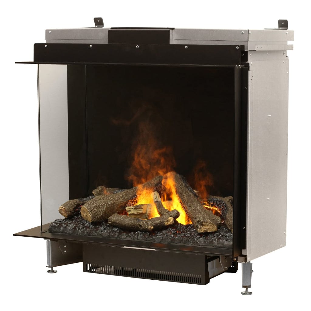 Faber e-MatriX 37" 2-Sided Left Facing Built-in Water Vapor Electric Fireplace