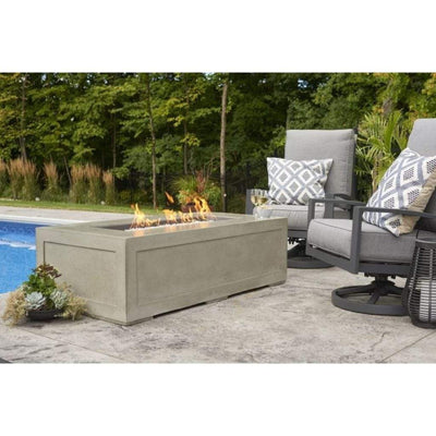 The Outdoor GreatRoom Company 60" Cove Linear Gas Fire Pit Table