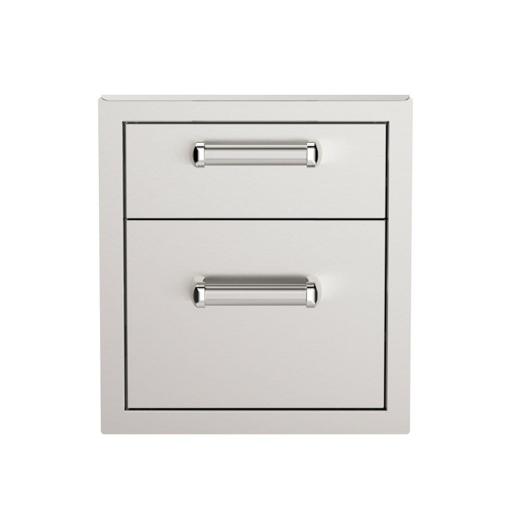 Fire Magic 14" 53802SC Premium Flush Double Access Drawer w/ Soft Close