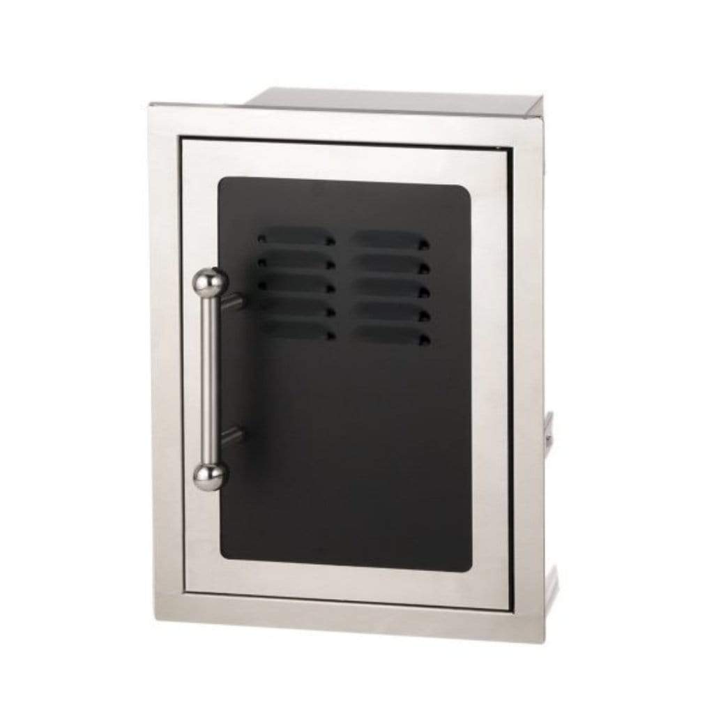 Fire Magic 14" 53820HSC Echelon Black Diamond Single Access Door w/ Tank Tray and Louvers