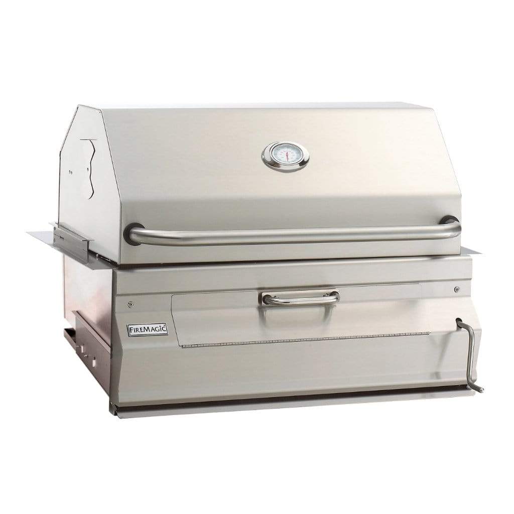 Fire Magic 24" 12-SC01C-A Legacy Built-In Charcoal Grill w/ Analog Thermometer