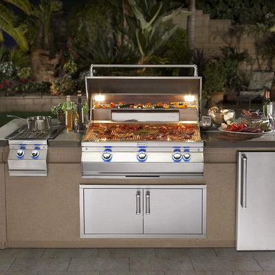 Fire Magic 36" 3-Burner Aurora A790i Built-In Gas Grill w/ Rotisserie & Analog Thermometer