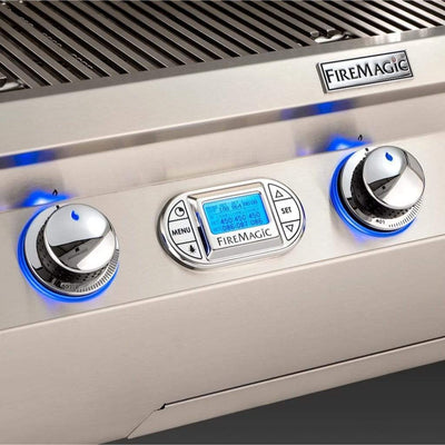 Fire Magic 36" 3-Burner Echelon Diamond E790s Gas Grill w/ Double Side Burner, Rotisserie & Digital Thermometer