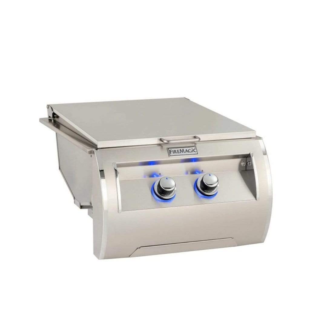 Fire Magic Echelon Diamond Built-In Gas Double Searing Station