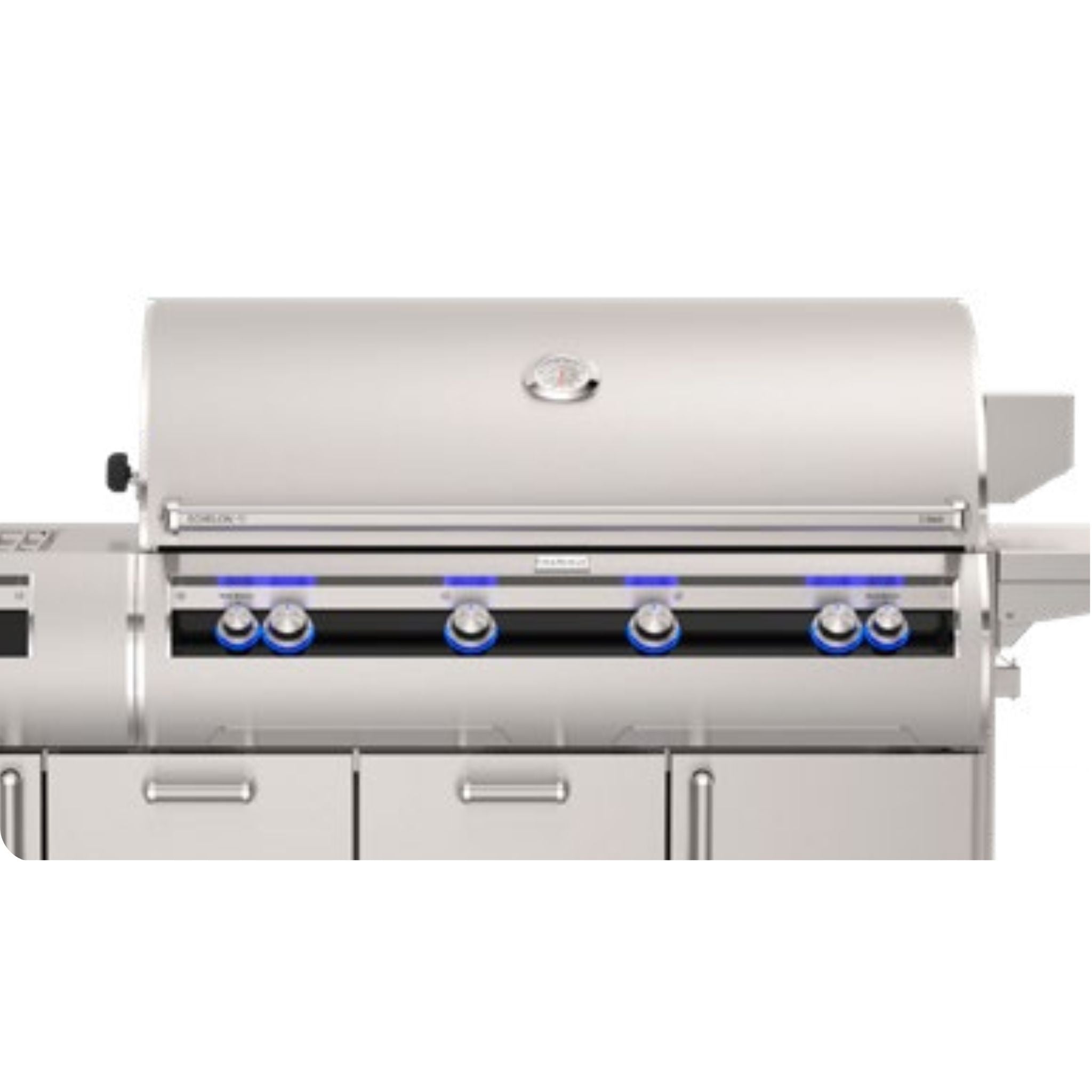 Fire Magic Echelon Diamond E1060s 48" 4-Burner Portable Gas Grill With Power Burner, Analog Thermometer and Optional Magic View Window