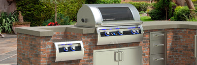 Fire Magic Echelon Diamond E790i 36" 3-Burner Built-In Gas Grill With Digital Thermometer and Optional Magic View Window